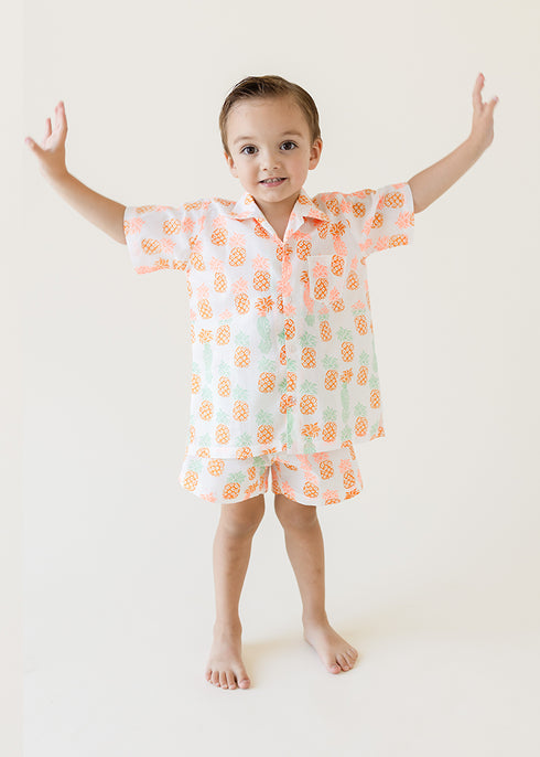 Boys Shirt Pineapple